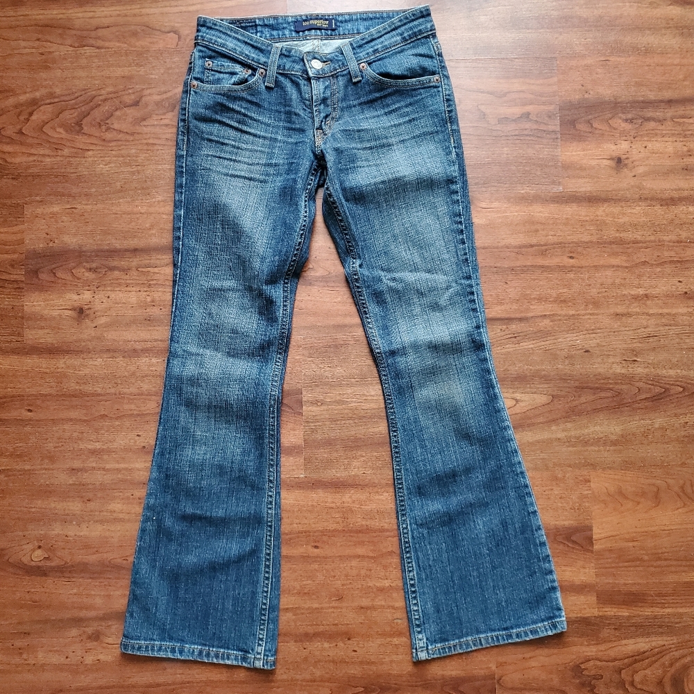 Levi's 524 Jeans Too Superlow Bootcut Size 1